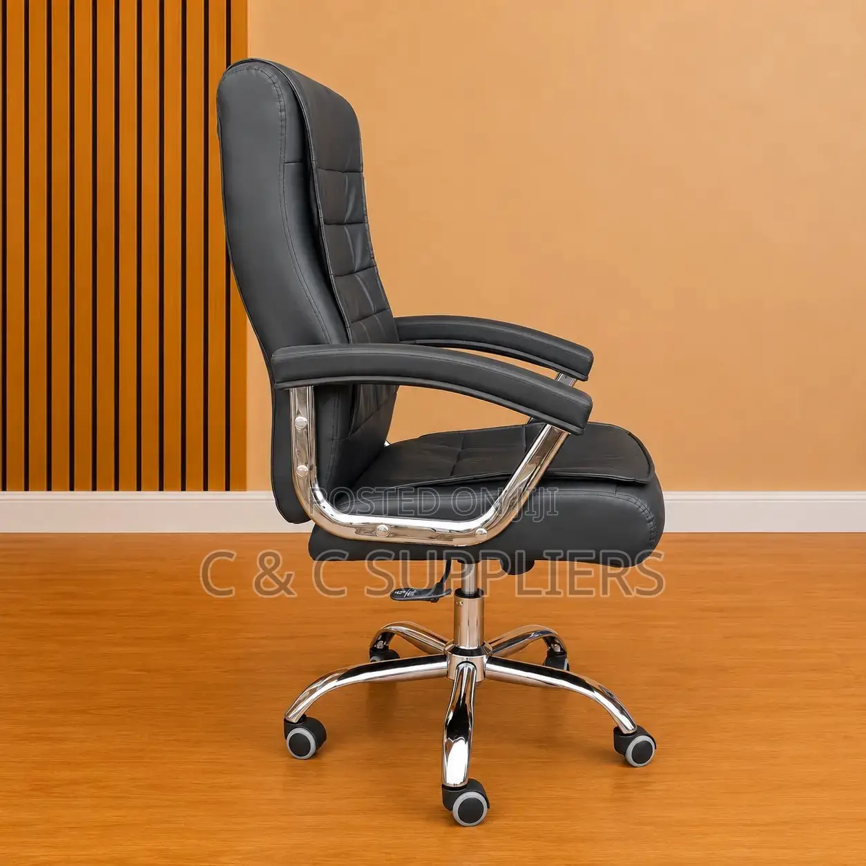 Leather Executive Swivel Home Chair