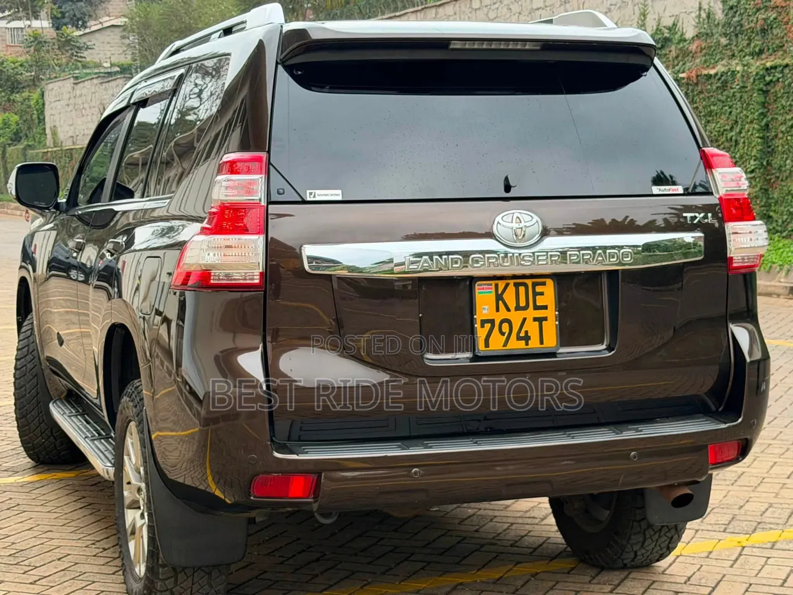 Toyota Land Cruiser Prado 2.7 2017 Brown