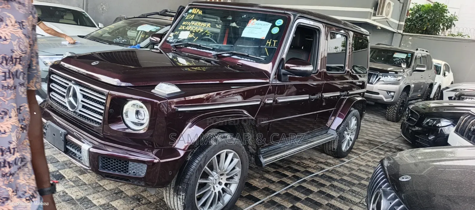 Mercedes-Benz G-Class 2021 Maroon
