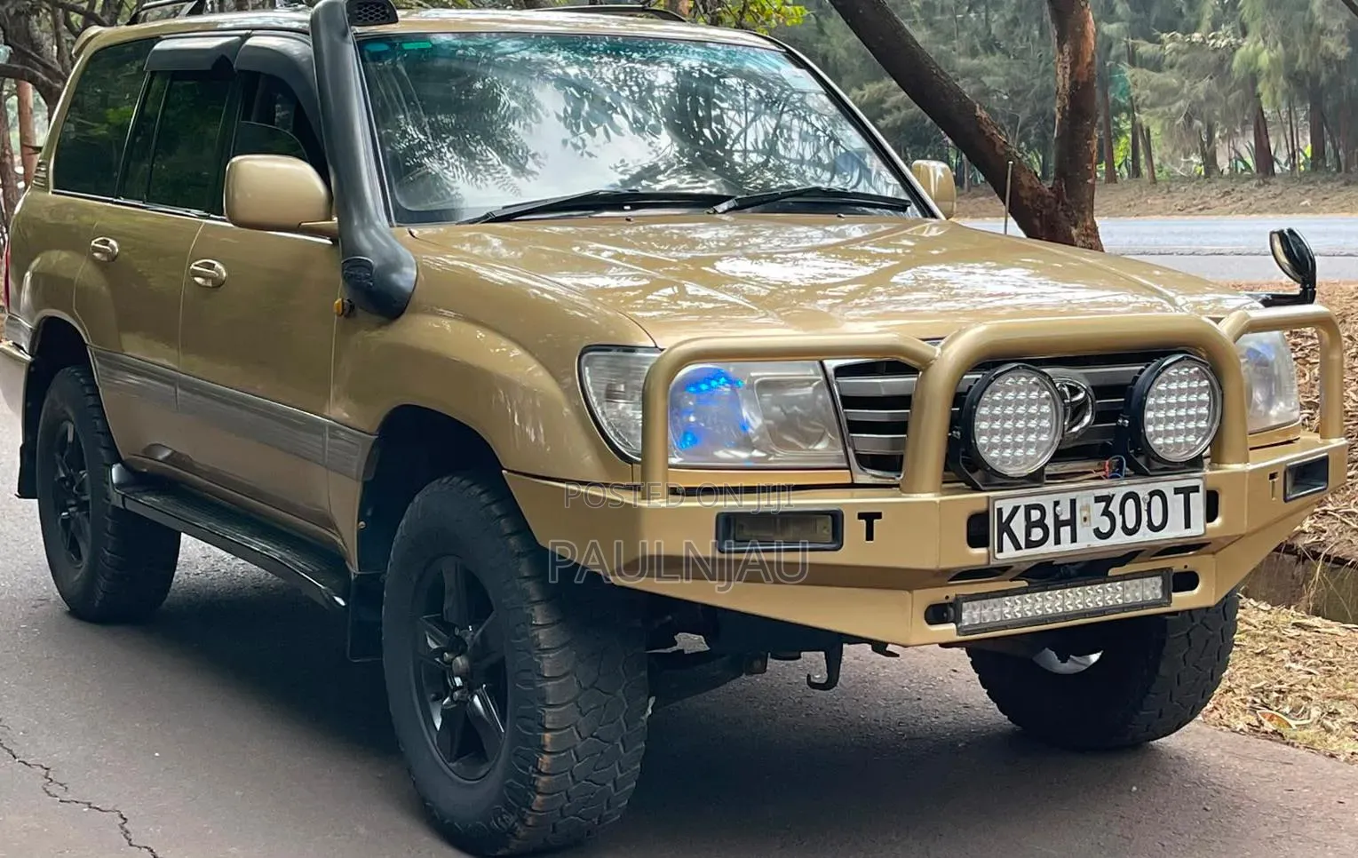 Toyota Land Cruiser Prado 2003 Gold