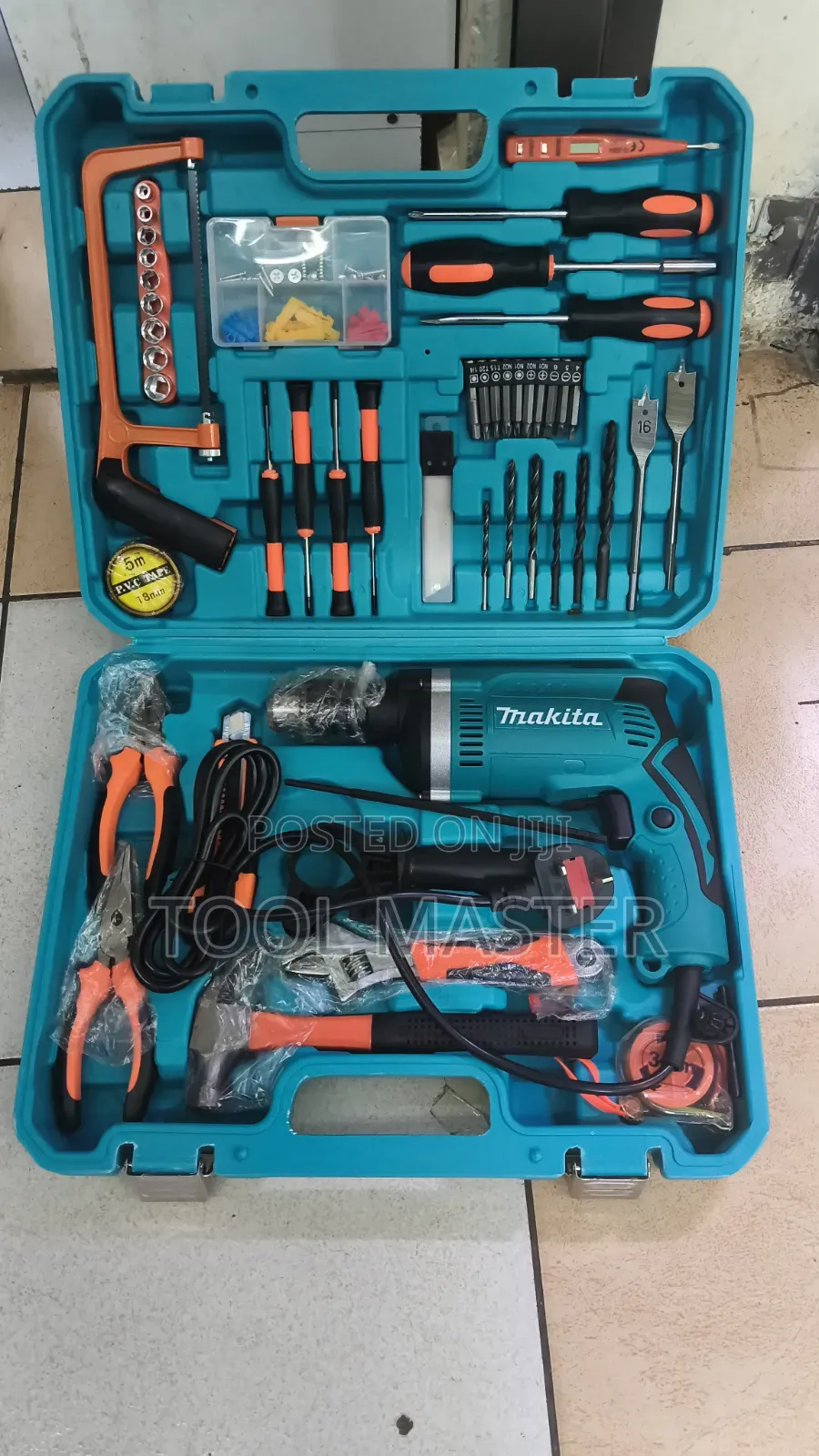 Makita Electric Impact Drill Set/1630 Makita Electric Drillset