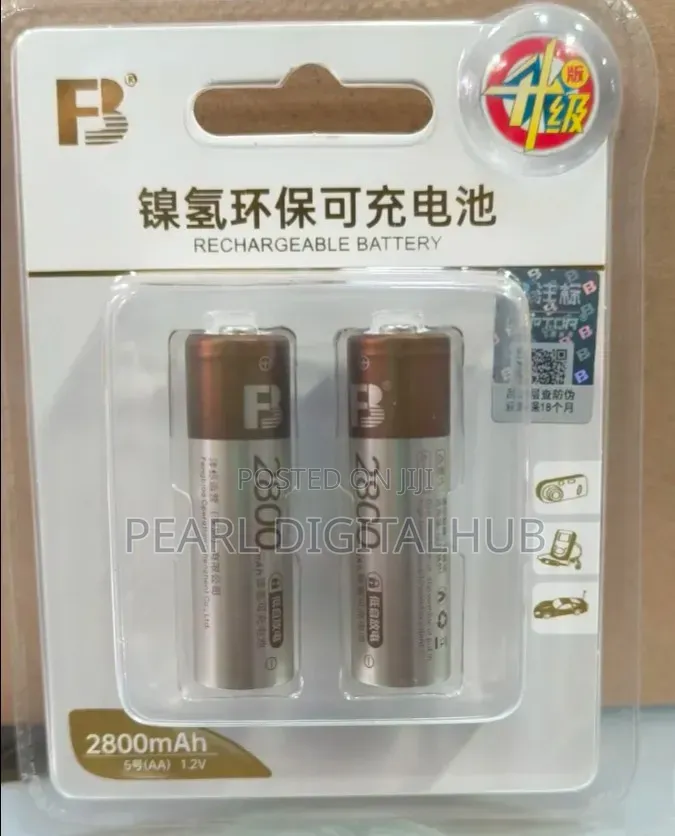 Fb AA 2800 Mah Rechargeable Battery