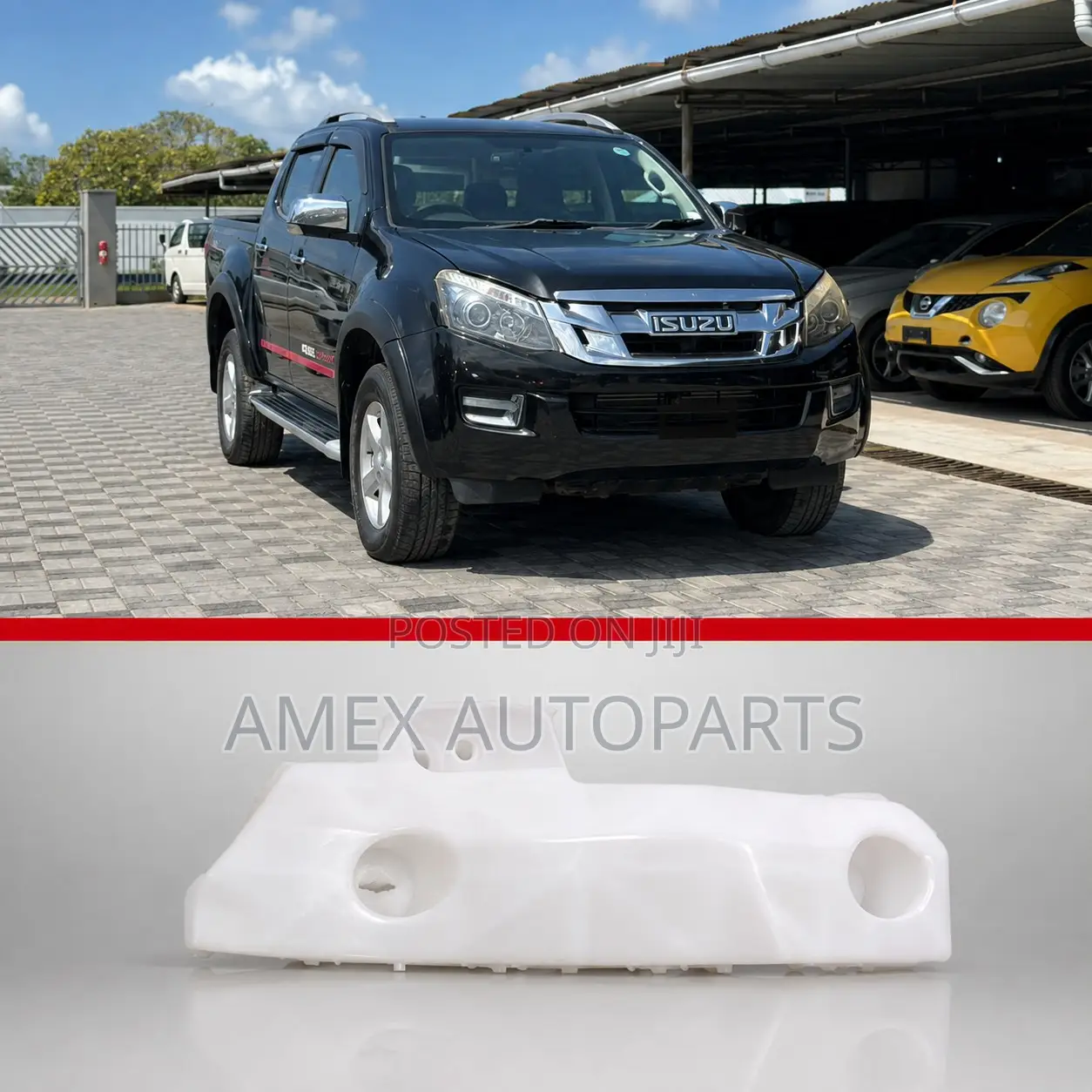 Front Bumper Bracket Isuzu DMax 4wd 2016 Onwards