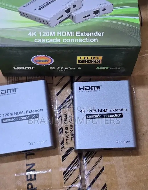 120M HDMI Extender Cascade Connection via Cat5e/6 CAT6