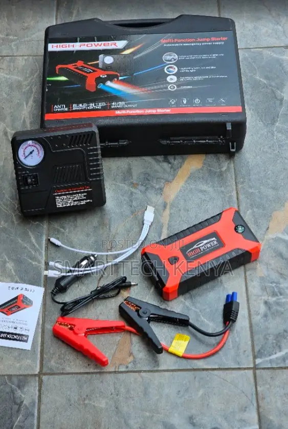 Portable 12v Car Jump Starter Power Bank 12v Portable Auto Jump Starte