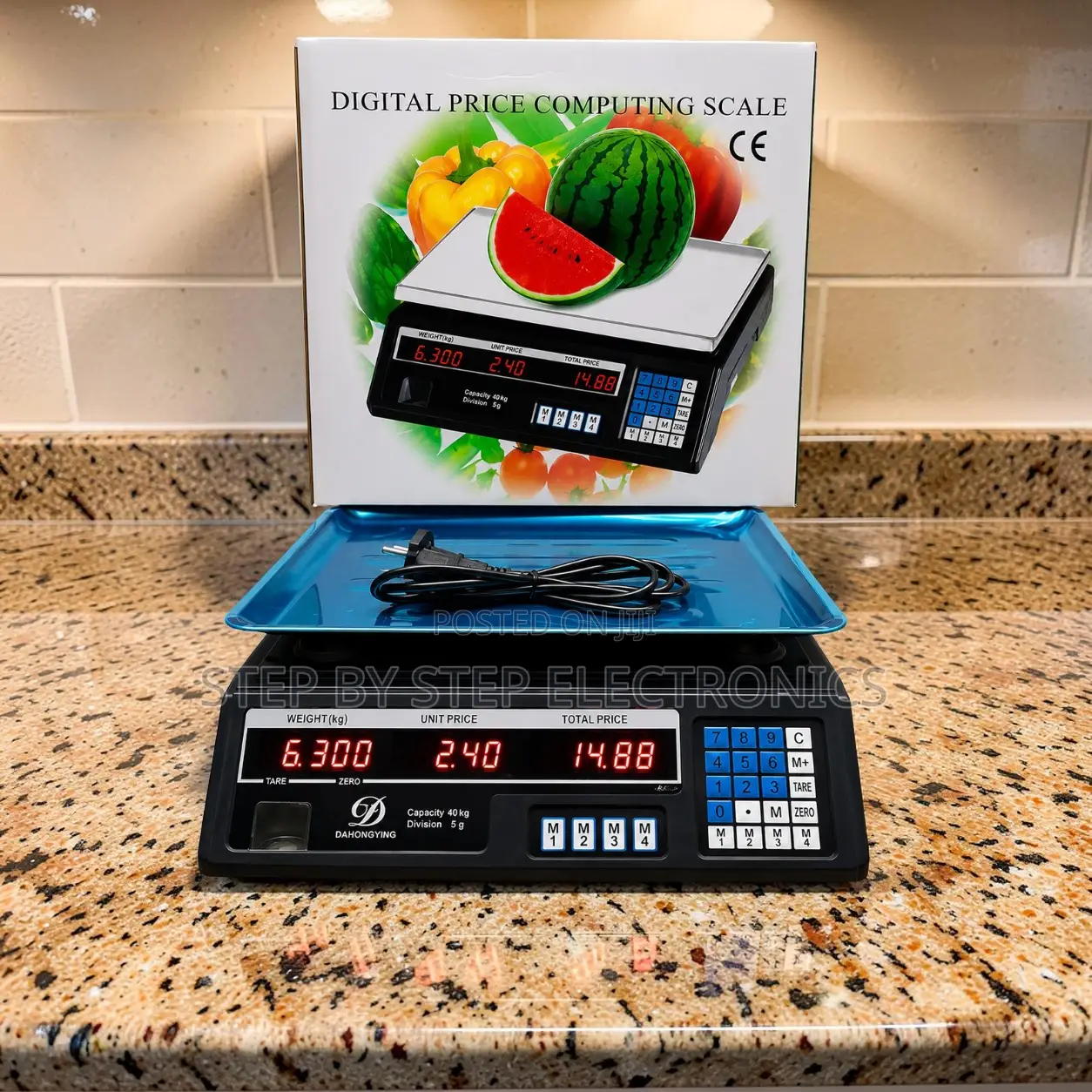 Durable Shop Counter Electronic ACS 40 Digital Weighing Scale