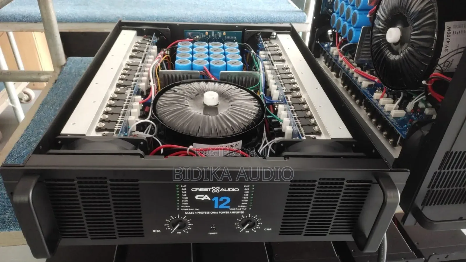 Crest Audio CA 12 Professional Class H Dual-Channel Power Amplifier