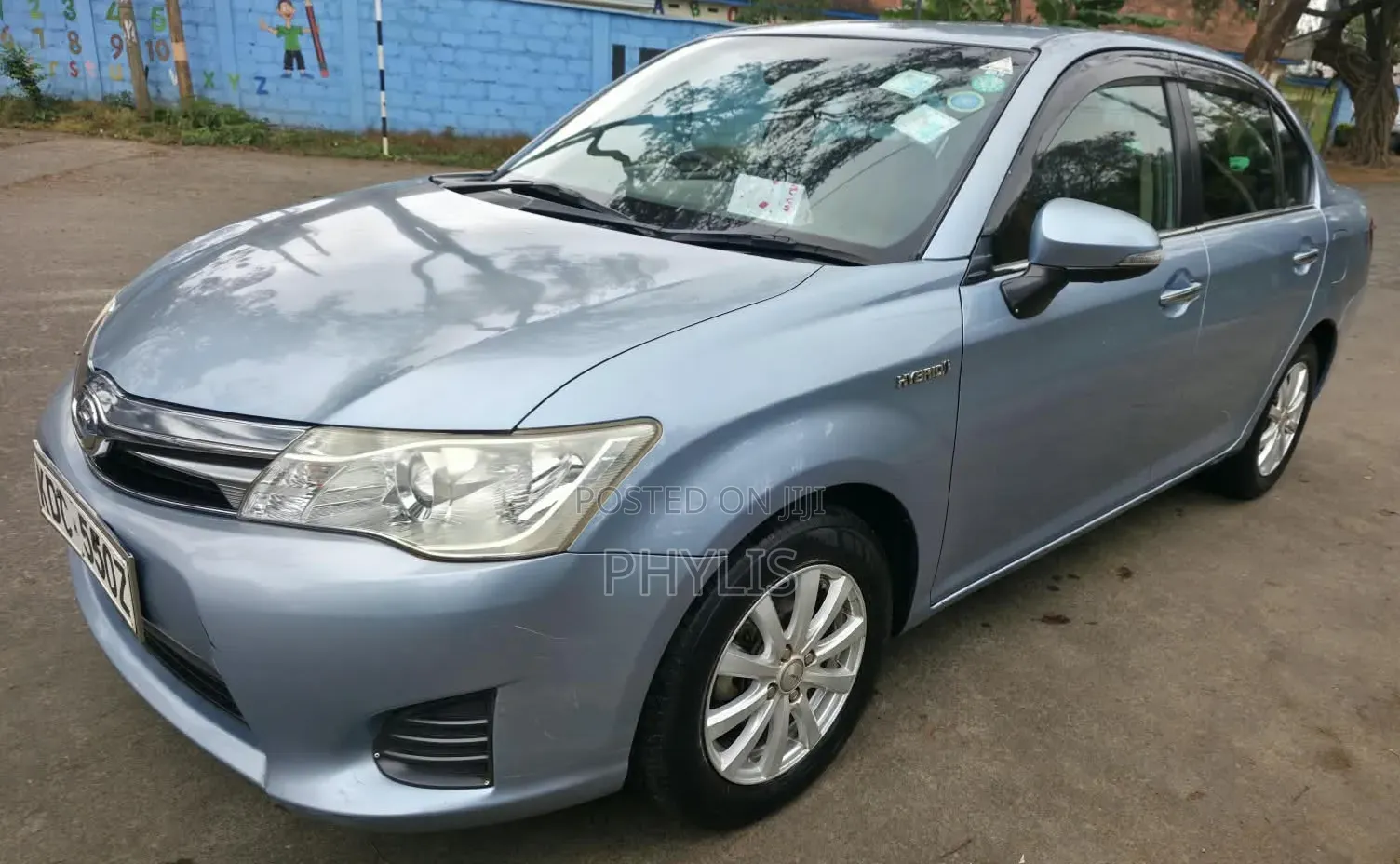 Toyota Axio 2014 Blue