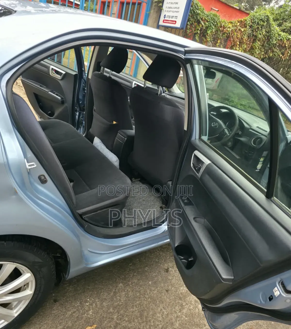 Toyota Axio 2014 Blue