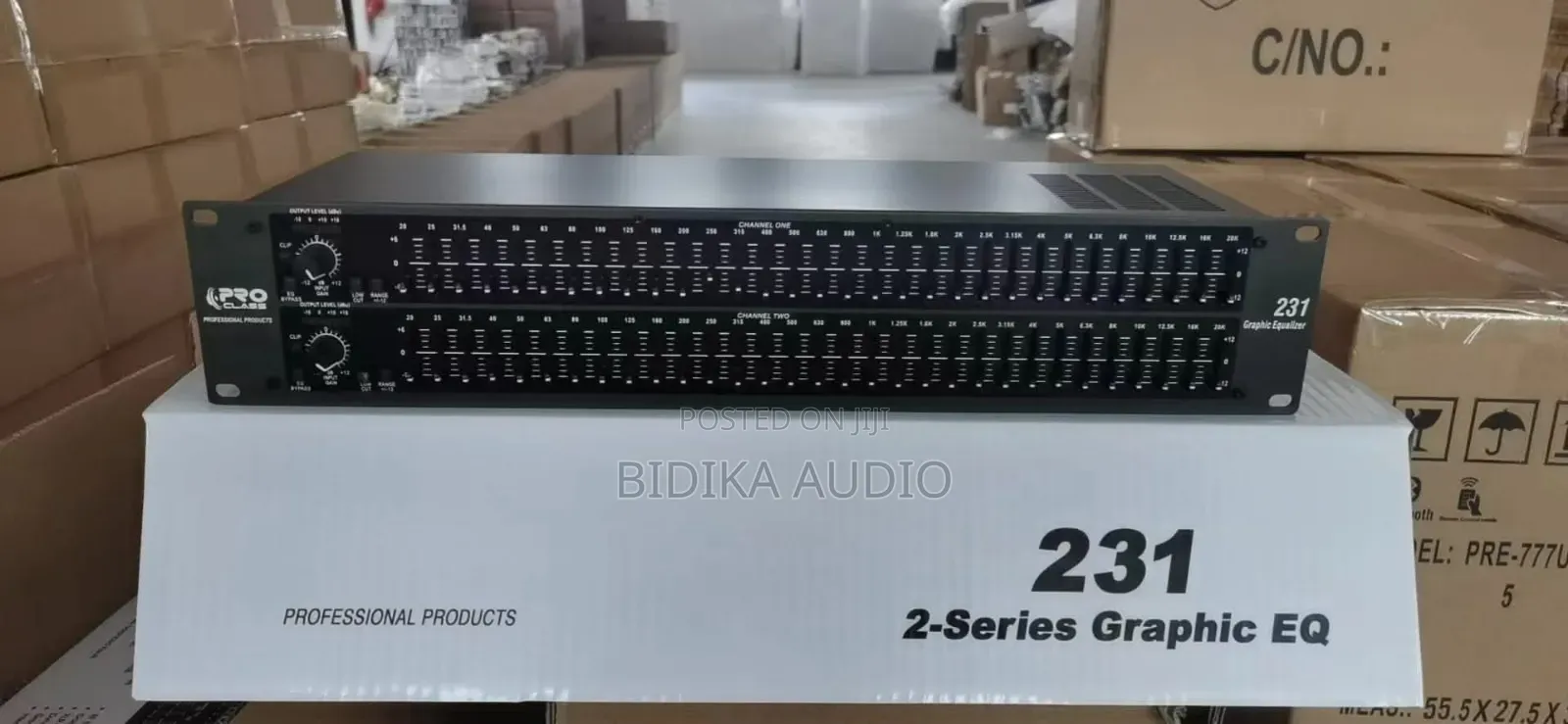 DBX 231 Dual 31-Band Professional Graphic Equalizer