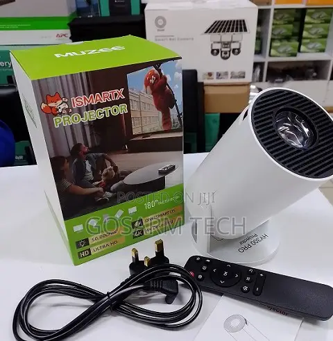 Hy300 Pro Projector –Compact, Smart Powerful Home Theater Experience