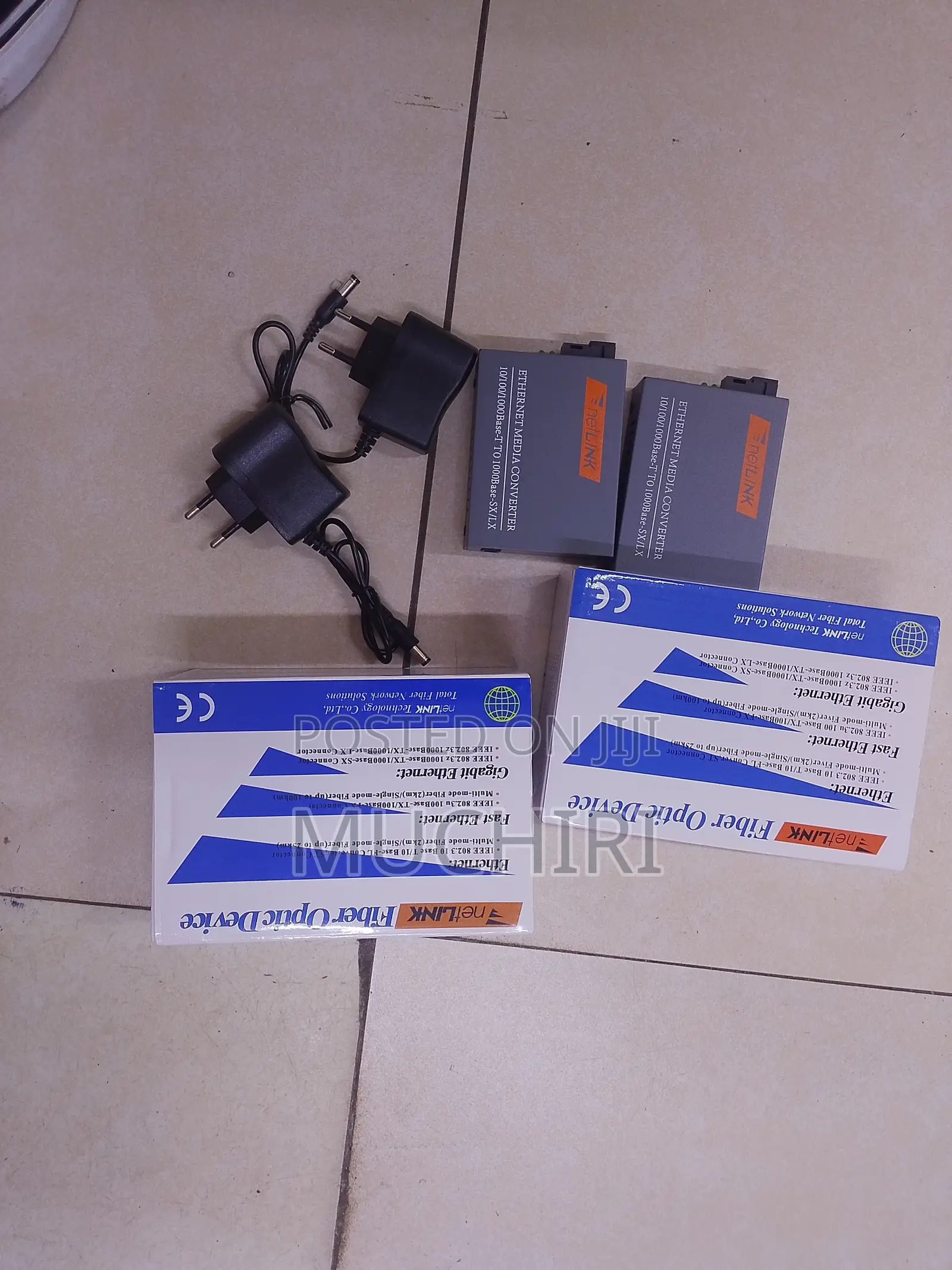 Netlink Gigabit LAN Fiber Optic Media Converter