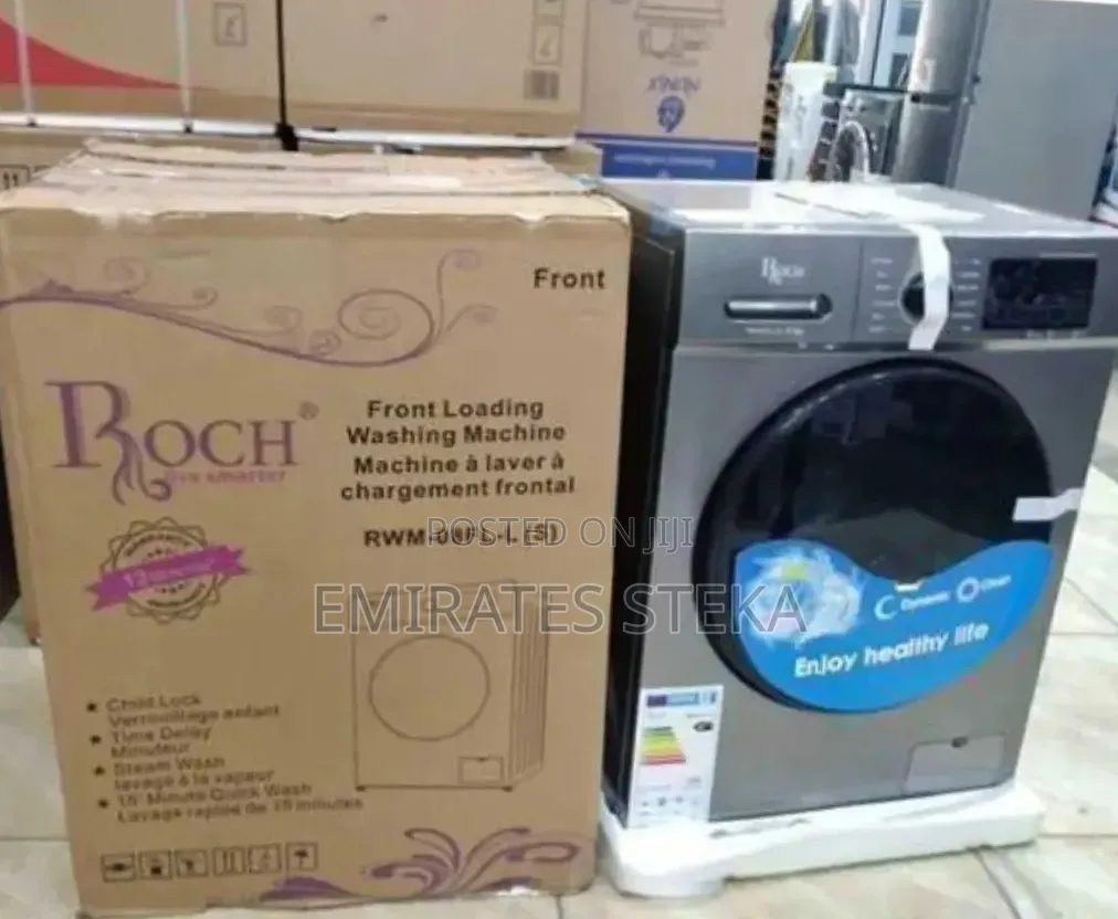 Roch 8kgs Washing Machine Front Load Washing Machine