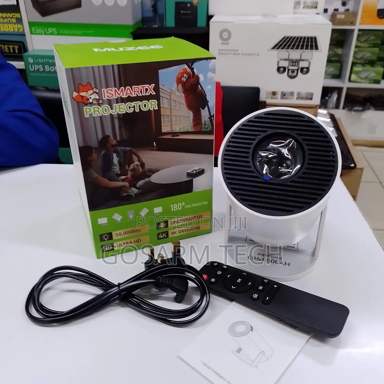Hy300 Pro Projector Wifi – Modern Smart Home Cinema