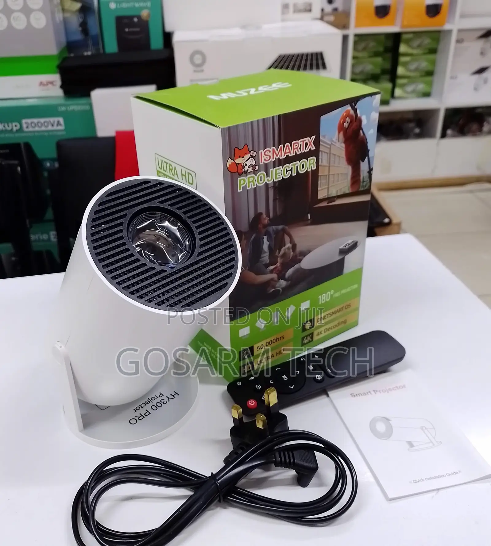 Hy300 Pro Projector Mini Home Theater Projector
