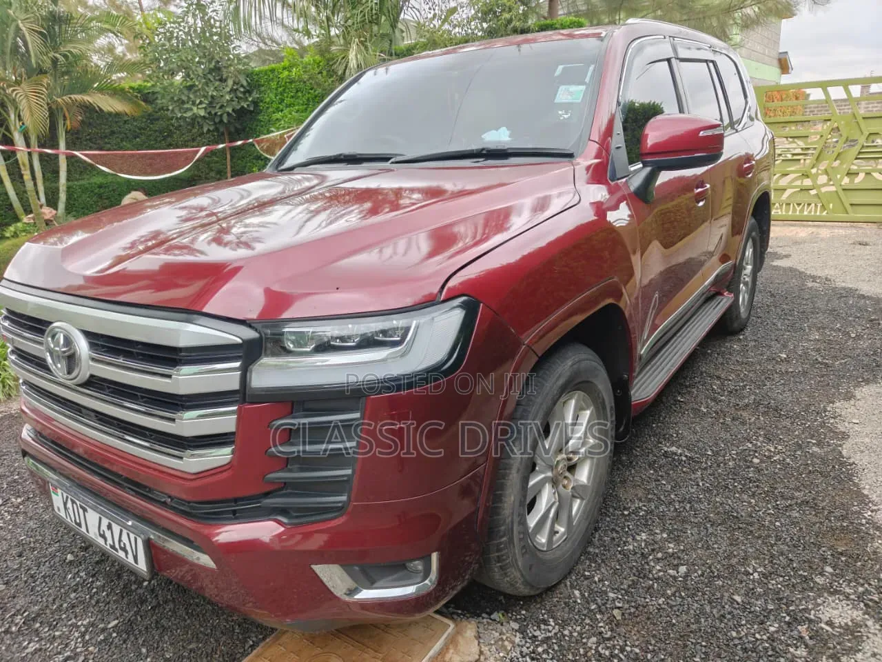 Toyota Land Cruiser 2014 Maroon