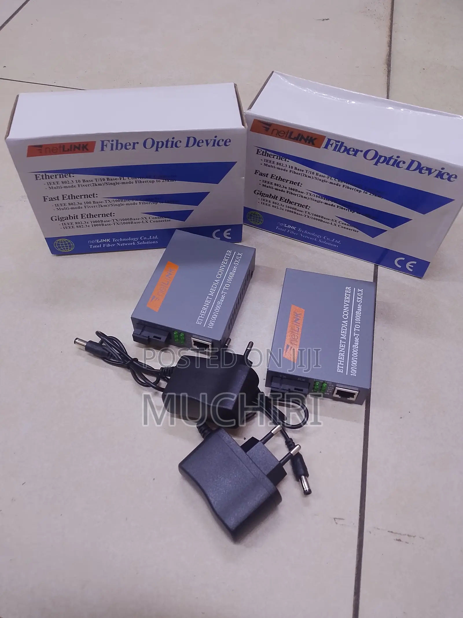 1000Mbps Netlink Ethernet Fiber Link Converter