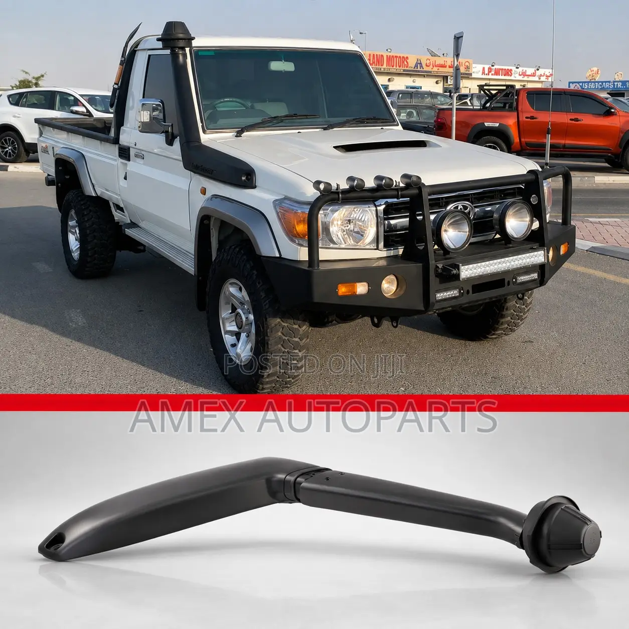 Air Snorkel Toyota Land Cruiser FJ79 2008 Onwards