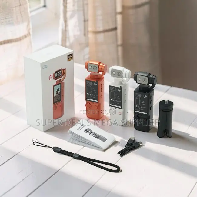Touchscreen Portable Q6,Q7,Q8 Rotating Video Recording Action Cameras