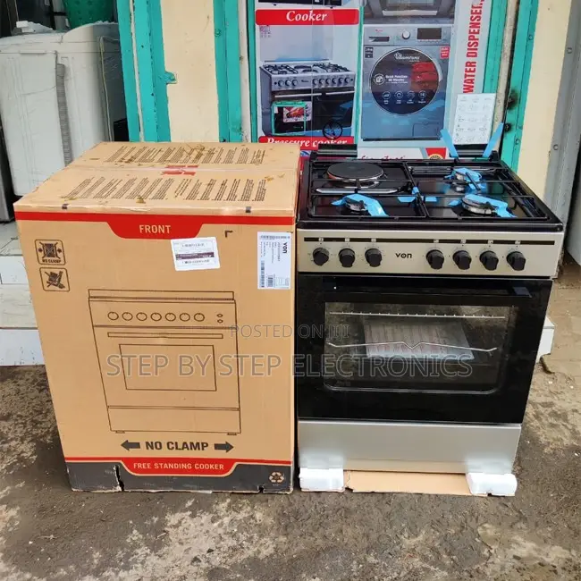 Factory Direct Prices 3 Gas Burners +1 Electric Free Standing Cookers