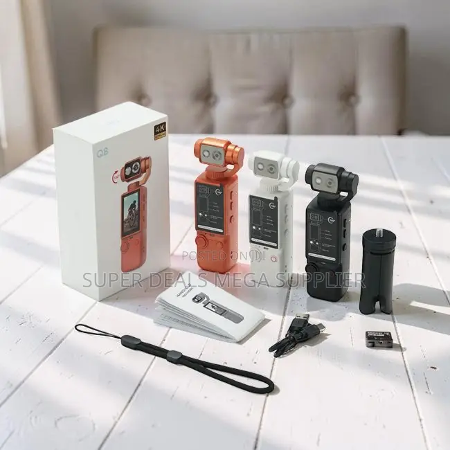 2000mAh Battery Q6,Q7,Q8 Rotating Video Recording Action Cameras