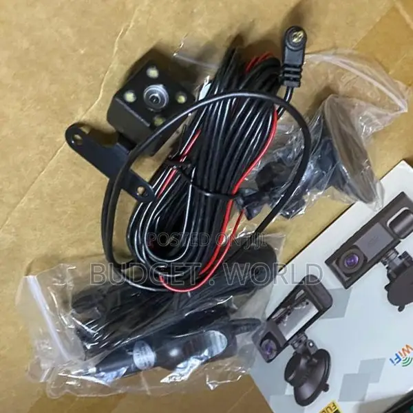 C309 Triple Camera Car DVR With WiFi