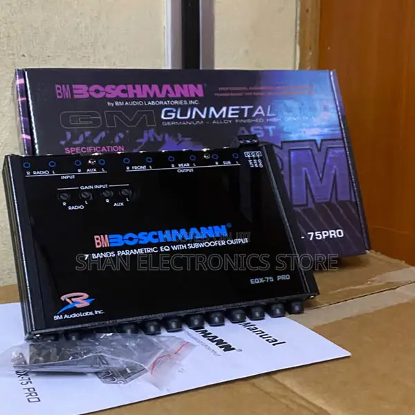 Brand New Boschmann EQX-75PRO 7 Band Equalizer
