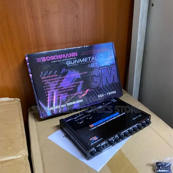 Brand New Boschmann EQX-75PRO 7 Band Equalizer