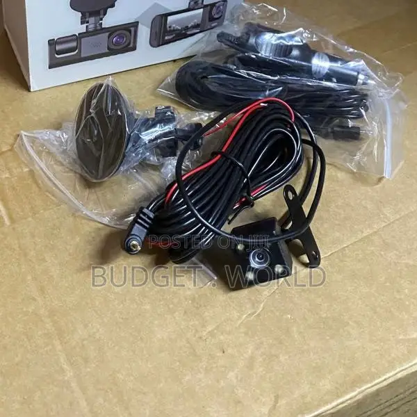 C309 3-Camera WiFi Car DVR Dash Recorder