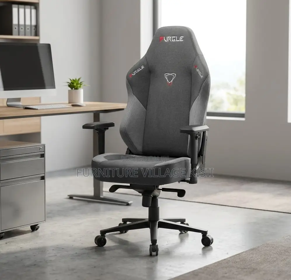Office Furniture; Farbric Gray Gaming Chair