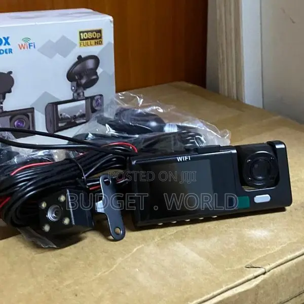 C309 3-Channel WiFi Car Video Recorder