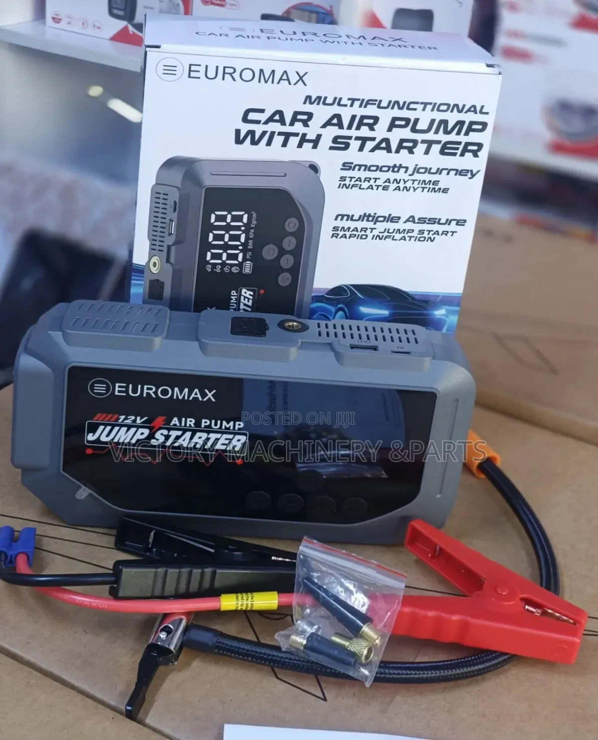 Euromax EMK3 Multifunctional Jump Starter Kit