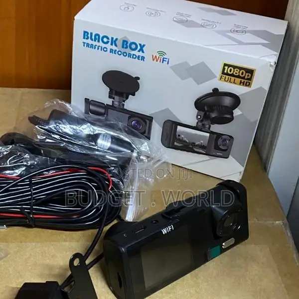 C309 3-Channel WiFi Dash Camera for Vehicles