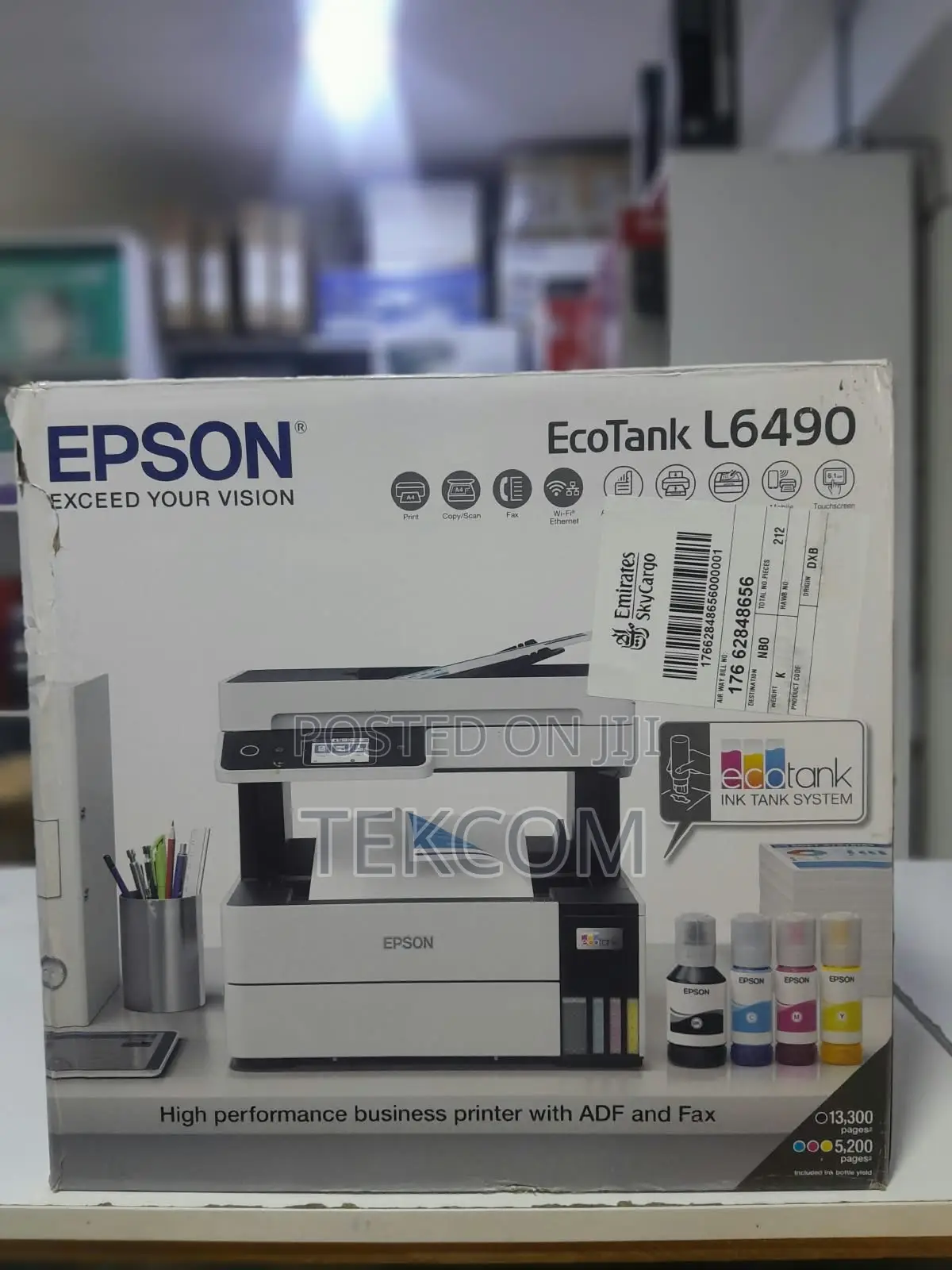 Epson Ecotank L6490 A4 Ink Tank Printer