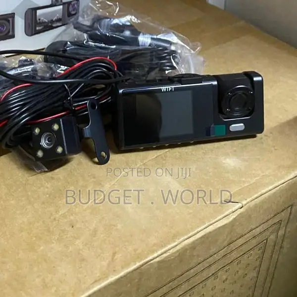 C309 Multi-View 3-Lens Dash Camera With WiFi