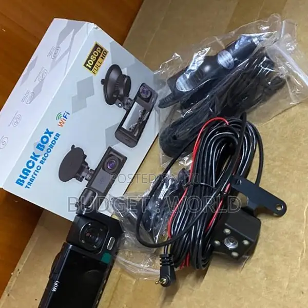 C309 Multi-View 3-Lens Dash Camera With WiFi