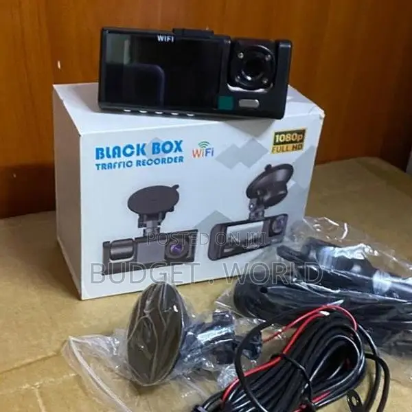 C309 Triple Lens WiFi Dashcam for Cars