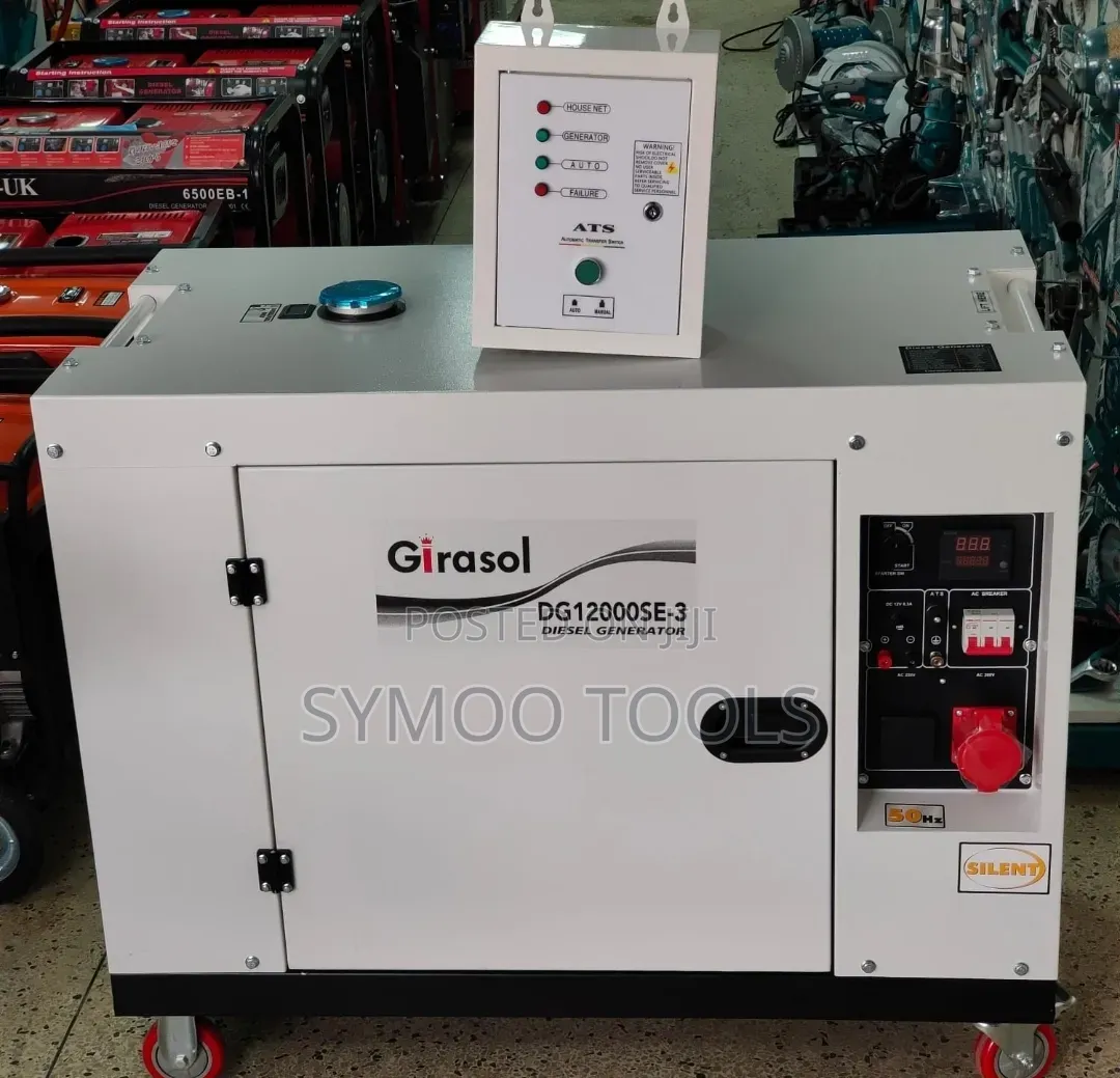 Girasol Silent Generator 15Kva With ATS