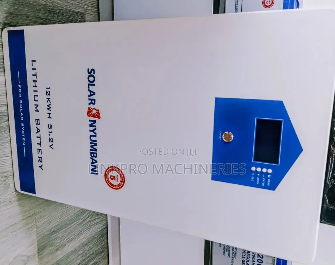 Solarnyumbani 12kwh 48volts Lithium Battery