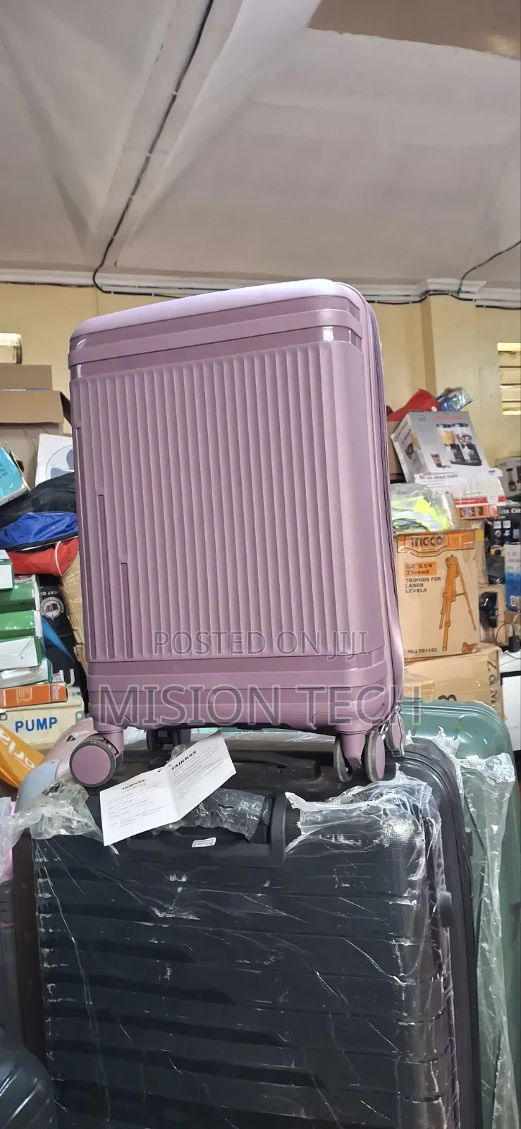 Medium Rubber Suitcase** 