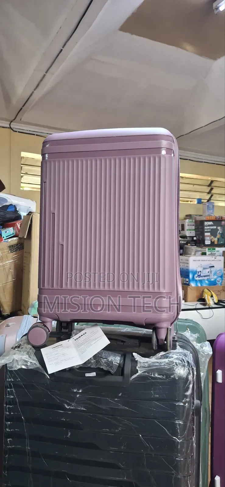 Medium Rubber Suitcase** 