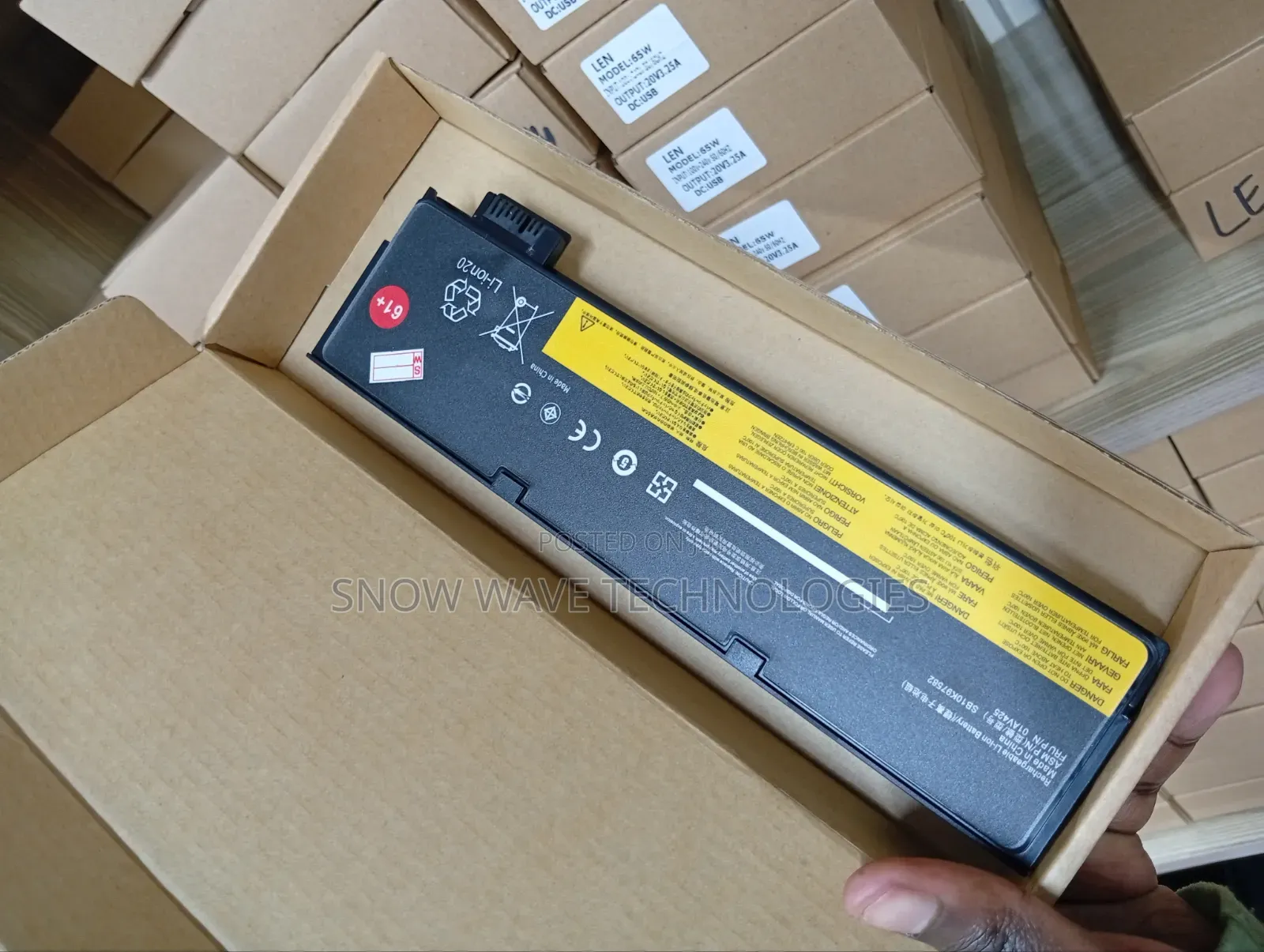 External Lenovo T470/ T480 Battery