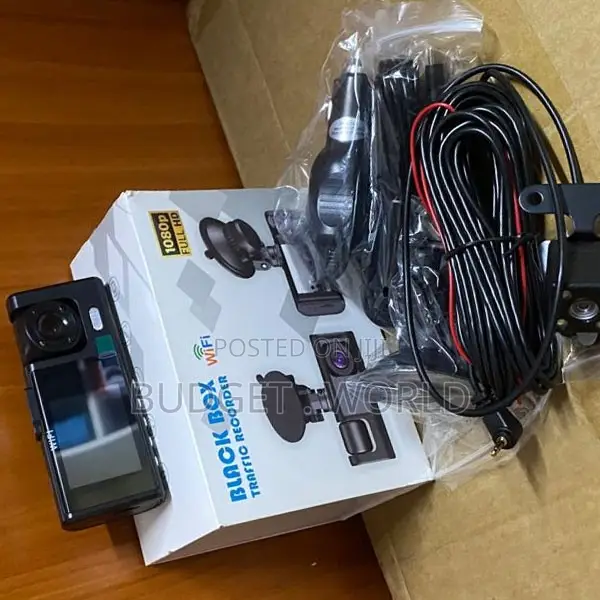 C309 3-Lens WiFi Dash Cam for Complete Vehicle Recording