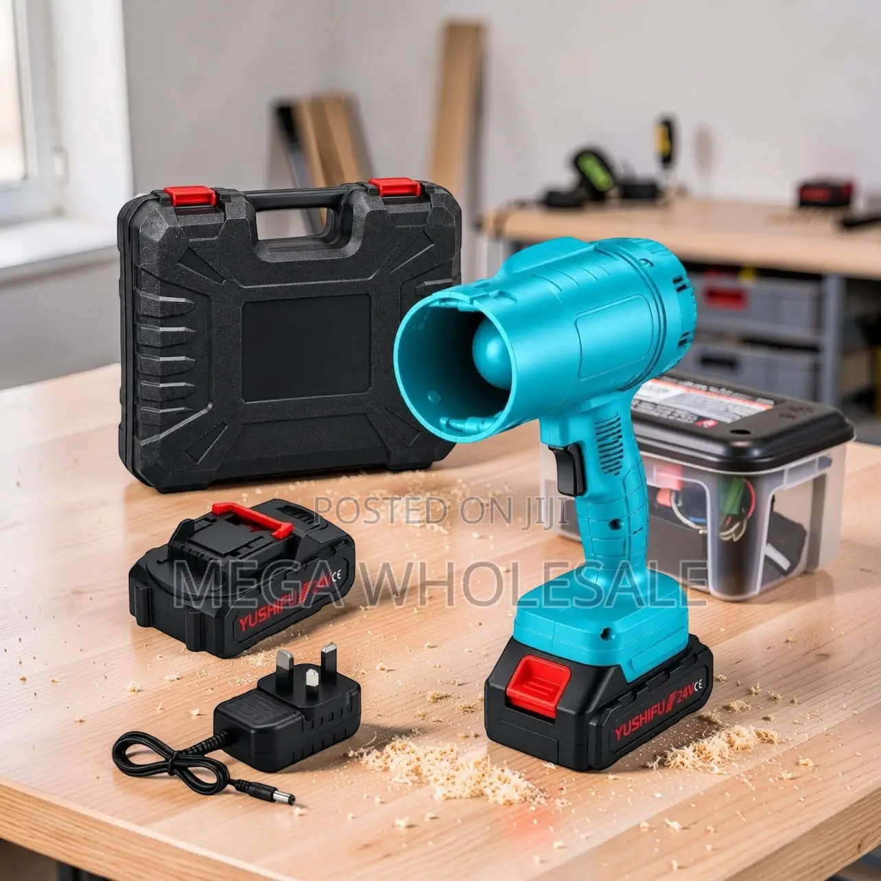 Long Battery With Fast Charging 24V Cordless Rechargeable Air Blower