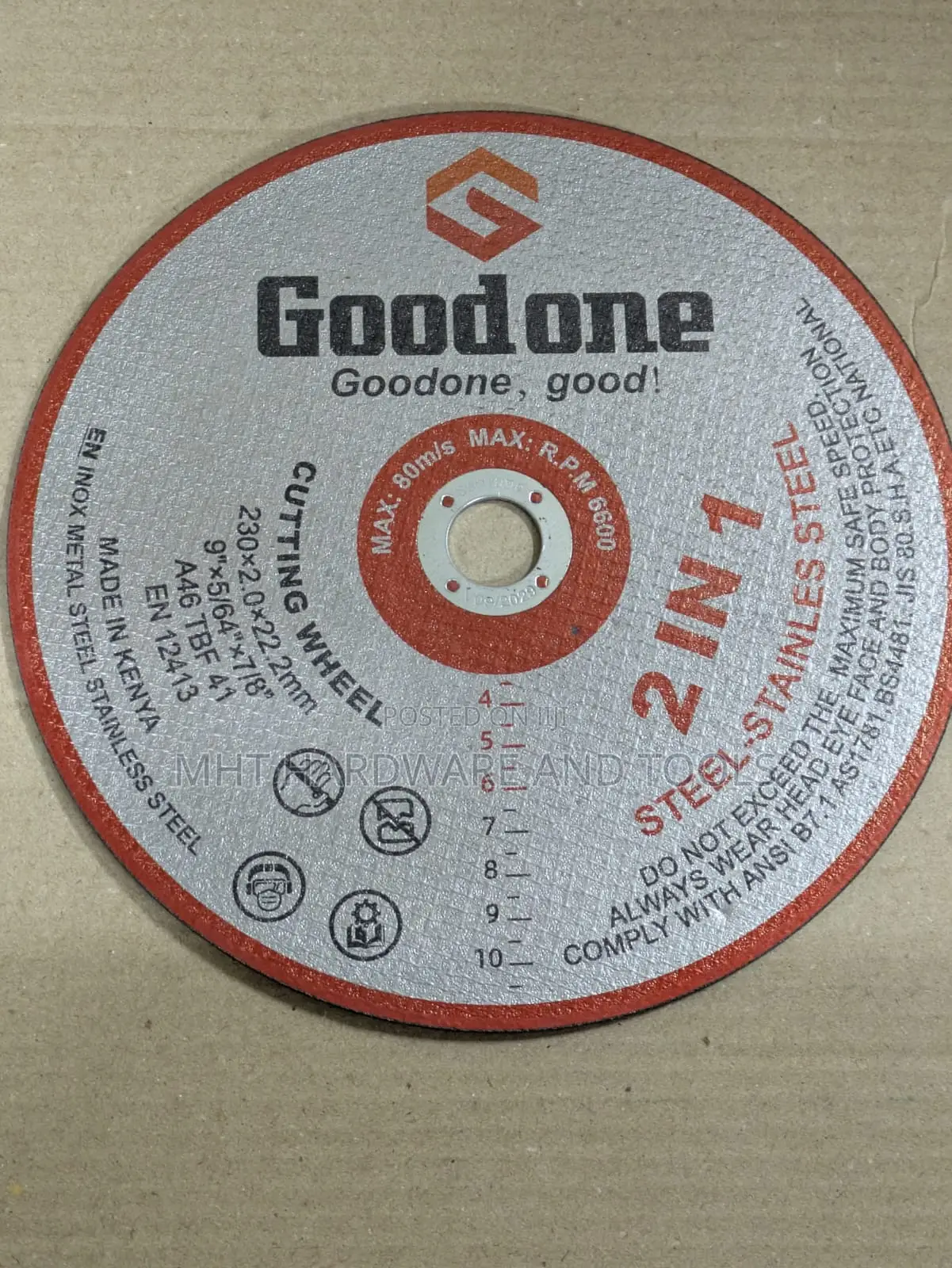 Cutting Disc 9" Goodone