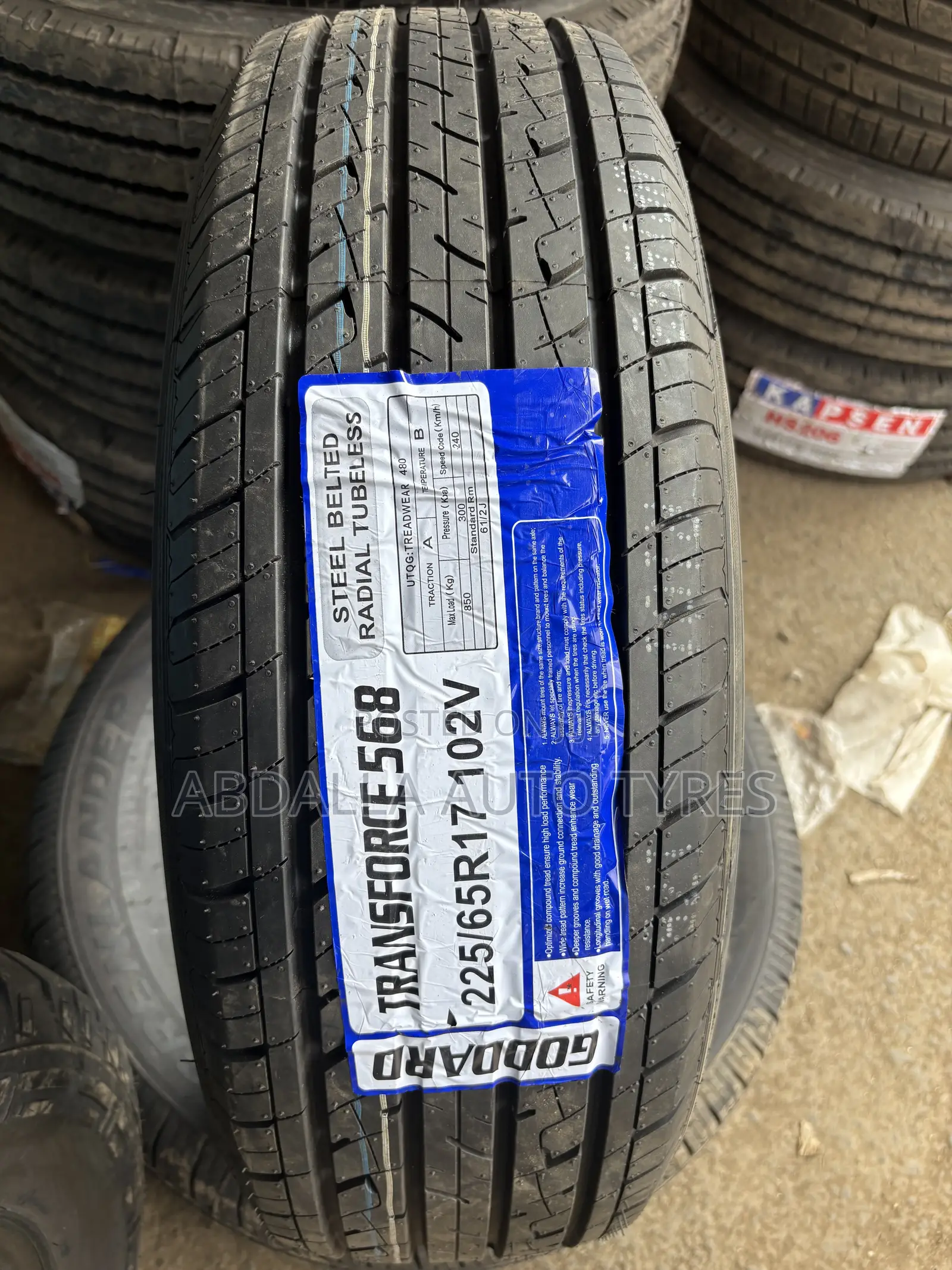 225/65r17 Goddard Tyre