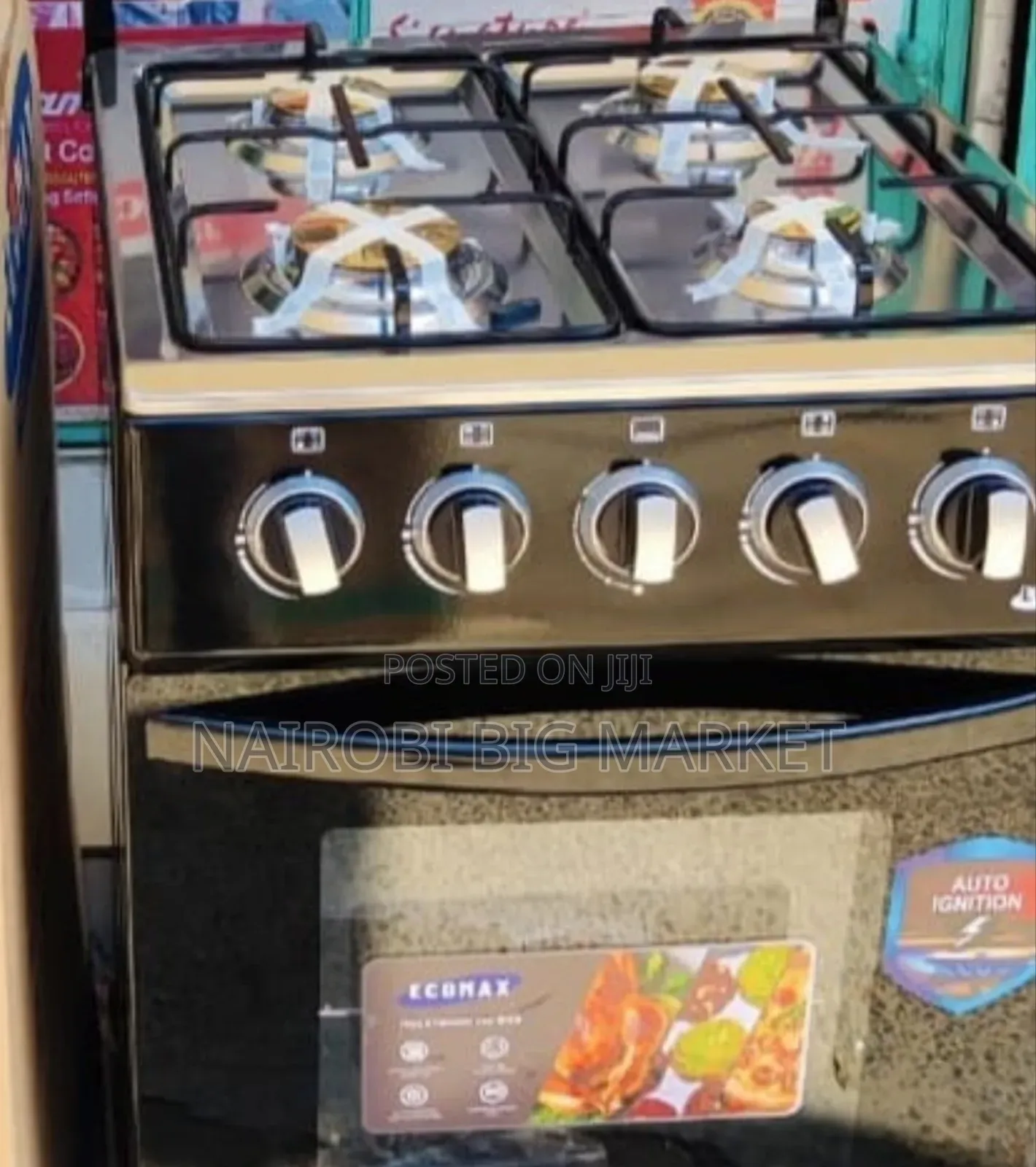 50*55 Ecomax Full Gas Standing Cooker