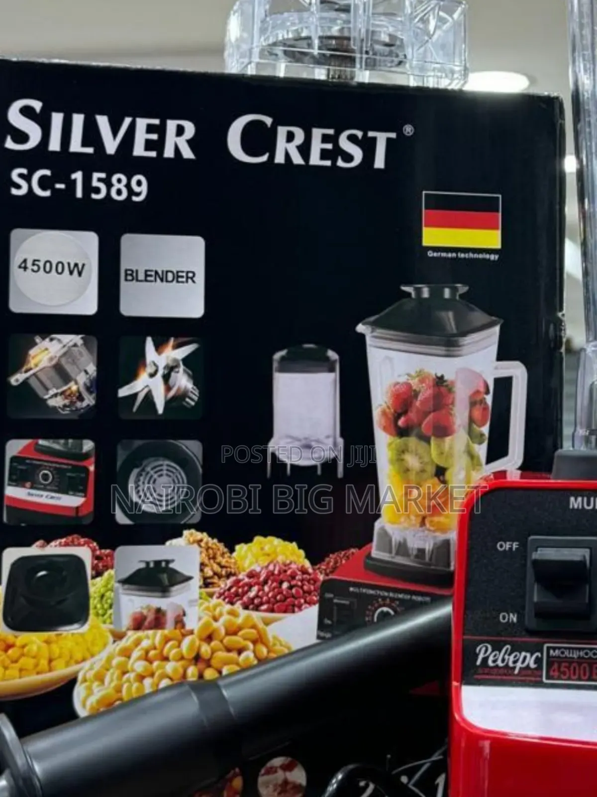 Silver Crest Commercial 2 in 1 Blenders
