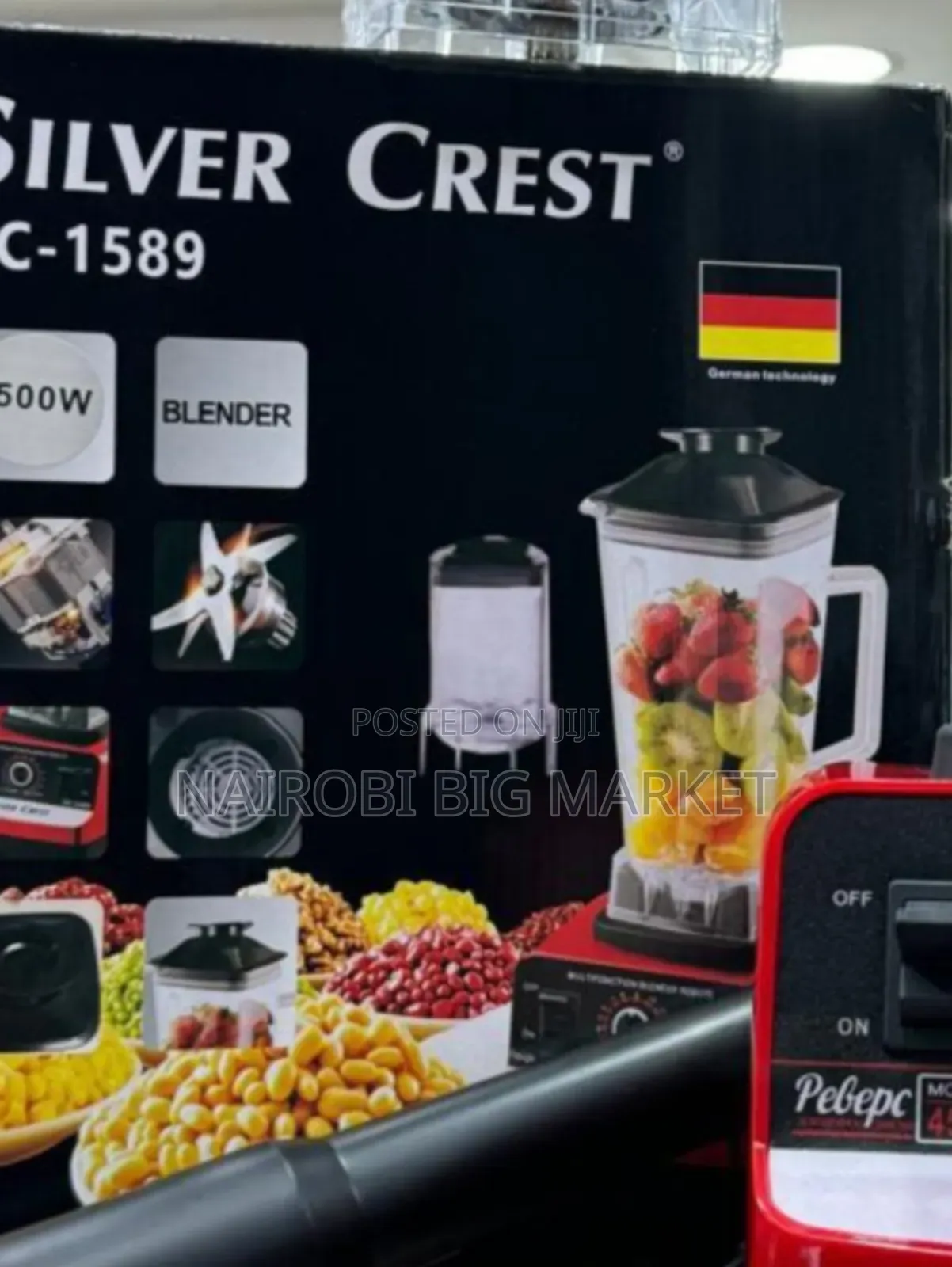 Silver Crest Commercial 2 in 1 Blenders