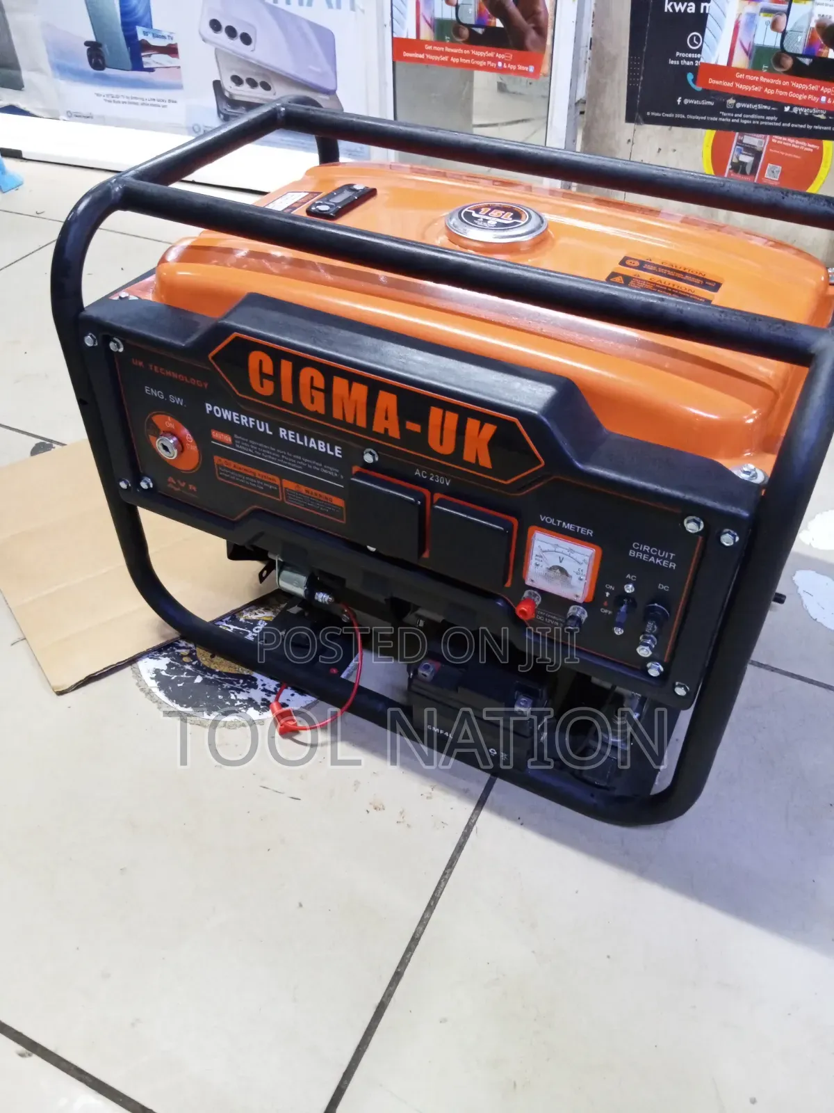 6.5 Kva Petrol Cigma Generator